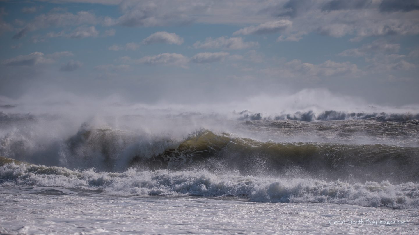 Video and Images: Storm Surf on Fire Island - Fire Island and Beyond